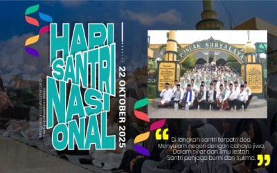 PELAKSANAKAN UPACARA HARI SANTRI NASIONAL TAHUN 2025